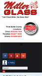 Mobile Screenshot of millerglass.com