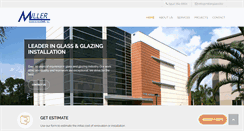 Desktop Screenshot of millerglass.biz